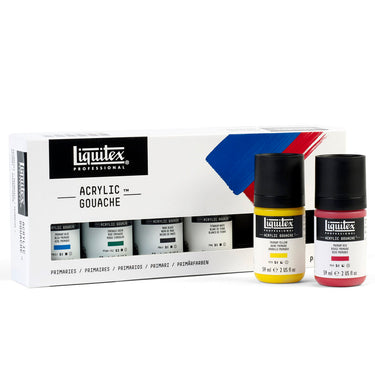 LQX ACRYLIC GOUACHE SET 6X59ML PRIMARIES 887452999911