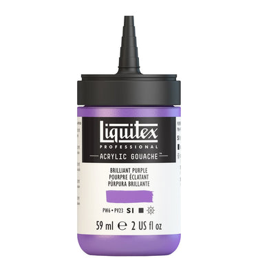 LQX ACRYLIC GOUACHE 59ML CAP OFF 590 BRILLIANT PURPLE 887452999607