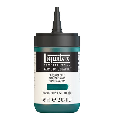 LQX ACRYLIC GOUACHE 59ML CAP OFF 561 TURQUOISE DEEP 887452999720