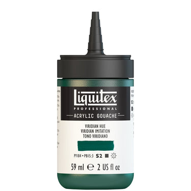 LQX ACRYLIC GOUACHE 59ML CAP OFF 398 VIRIDIAN HUE 887452999706