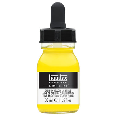 LQX ACRYLIC INK 30ML 159 CADMIUM YELLOW LIGHT HUE 094376975819