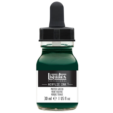 LQX ACRYLIC INK 30ML 501 MUTED GREEN 887452995517