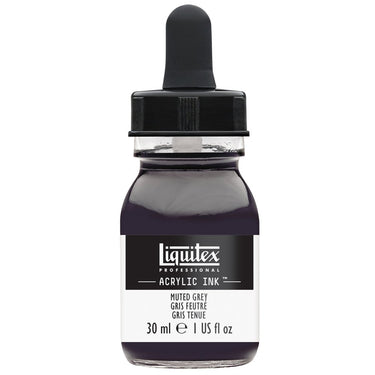 LQX ACRYLIC INK 30ML 505 MUTED GREY 887452995531
