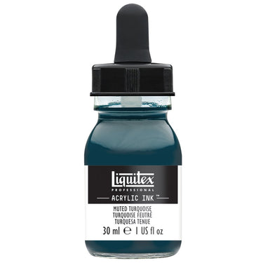 LQX ACRYLIC INK 30ML 503 MUTED TURQUOISE 887452995548