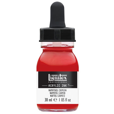 LQX ACRYLIC INK 30ML 292 NAPHTHOL CRIMSON 094376975871