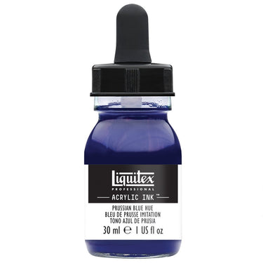 LQX ACRYLIC INK 30ML 320 PRUSSIAN BLUE HUE 094376975925