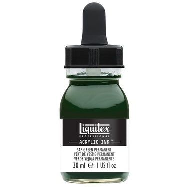 LQX ACRYLIC INK 30ML 315 SAP GREEN PERMANENT 094376975888