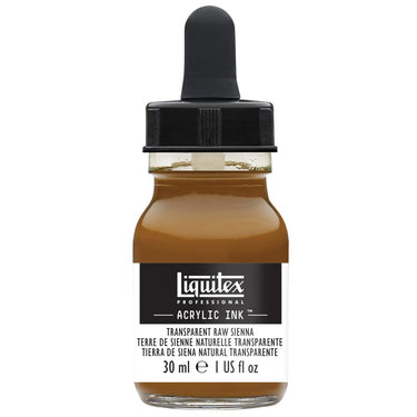 LQX ACRYLIC INK 30ML 331 TRANSPARENT RAW SIENNA 094376975949