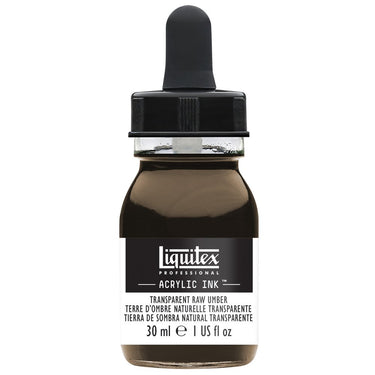 LQX ACRYLIC INK 30ML 333 TRANSPARENT RAW UMBER 094376975956