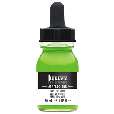 LQX ACRYLIC INK 30ML 740 VIVID LIME GREEN 094376976052