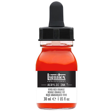 LQX ACRYLIC INK 30ML 620 VIVID RED ORANGE 094376976045