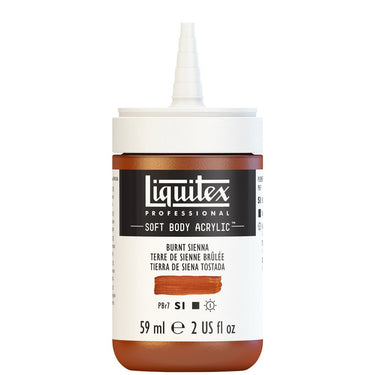 LQX SOFT BODY ACRYLIC 59ML CAP OFF 127 BURNT SIENNA 887452997726