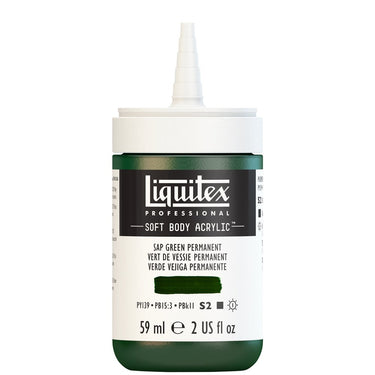 LQX SOFT BODY ACRYLIC 59ML CAP OFF 315 SAP GREEN PERMANENT 887452998426