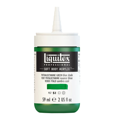 LQX SOFT BODY ACRYLIC 59ML CAP OFF 319 PHTHALOCYANINE GREEN YELLOW SHADE 887452998273