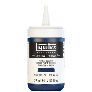 LQX SOFT BODY ACRYLIC 59ML CAP OFF 320 PRUSSIAN BLUE HUE 887452998297
