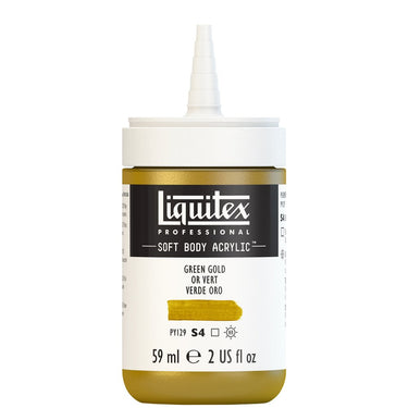 LQX SOFT BODY ACRYLIC 59ML CAP OFF 325 GREEN GOLD 887452997986