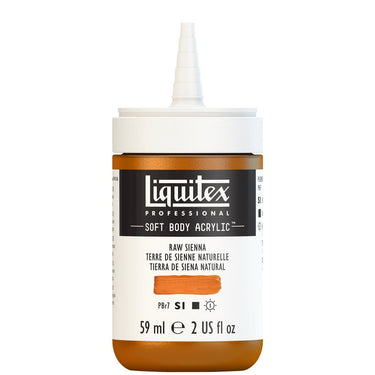 LQX SOFT BODY ACRYLIC 59ML CAP OFF 330 RAW SIENNA 887452998396