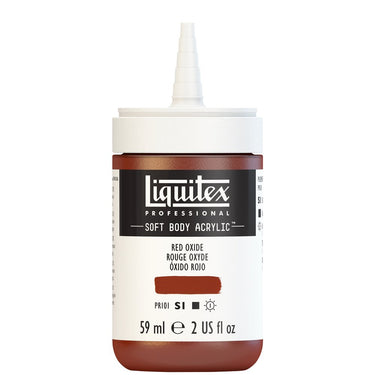 LQX SOFT BODY ACRYLIC 59ML CAP OFF 335 RED OXIDE 887452998419