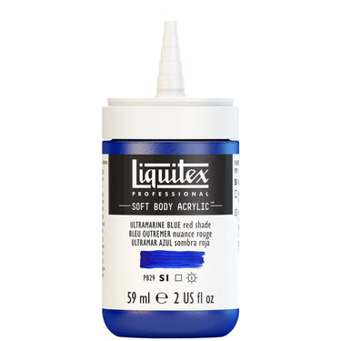 LQX SOFT BODY ACRYLIC 59ML CAP OFF 382 ULTRAMARINE BLUE RED SHADE 887452998525