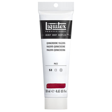 LQX HEAVY BODY ACRYLIC 138ML 114 QUINACRIDONE MAGENTA 094376922578