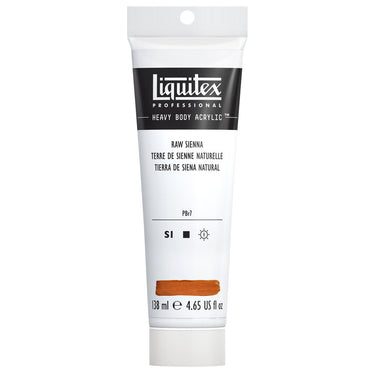 LQX HEAVY BODY ACRYLIC 138ML 330 RAW SIENNA 094376922752