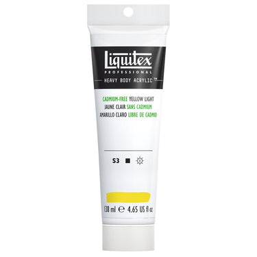 LQX HEAVY BODY ACRYLIC 138ML 889 CADMIUM-FREE YELLOW LIGHT 887452997535