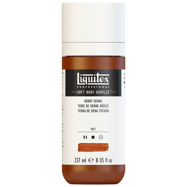 LQX SOFT BODY ACRYLIC 237ML 127 BURNT SIENNA 887452998624