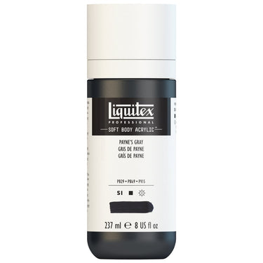 LQX SOFT BODY ACRYLIC 237ML 310 PAYNES GRAY 887452998709