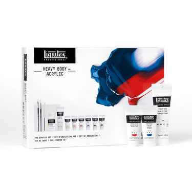 LQX ACRYLIC HEAVY BODY PRO STARTER SET 887452997474