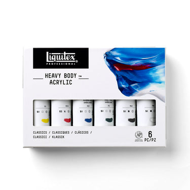 LQX ACRYLIC HEAVY BODY SET 6X59ML CLASSICS [FRONT] 887452997450