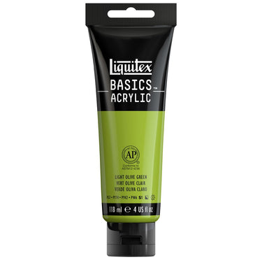 LQX BASICS ACRYLIC 118ML 218 LIGHT OLIVE GREEN 887452031161