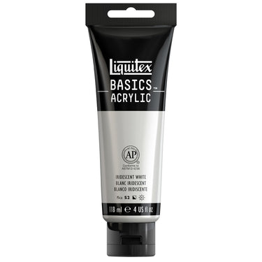 LQX BASICS ACRYLIC 118ML 238 IRIDESCENT WHITE 887452031277