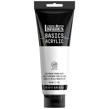 LQX BASICS ACRYLIC 250ML 430 TRANSPARENT MIXING WHITE 887452031420