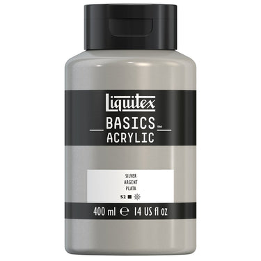 LQX BASICS ACRYLIC 400ML 052 SILVER 887452031819
