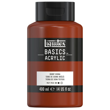 LQX BASICS ACRYLIC 400ML 127 BURNT SIENNA 887452031703