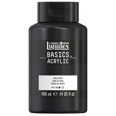 LQX BASICS ACRYLIC 400ML 276 MARS BLACK 887452031734