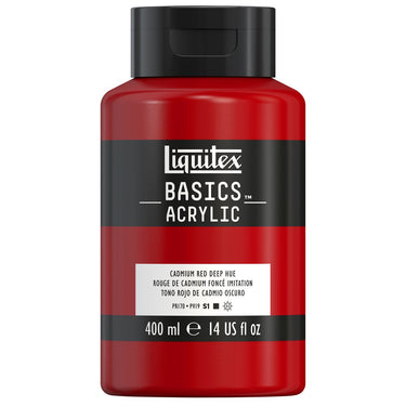 LQX BASICS ACRYLIC 400ML 311 CADMIUM RED DEEP HUE 887452031581