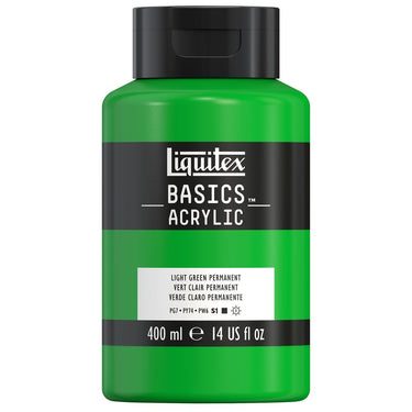 LQX BASICS ACRYLIC 400ML 312 LIGHT GREEN PERMANENT 887452031666