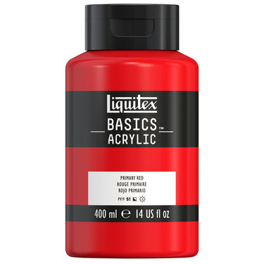 LQX BASICS ACRYLIC 400ML 415 PRIMARY RED 887452031789