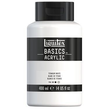 LQX BASICS ACRYLIC 400ML 432 TITANIUM WHITE 887452031758