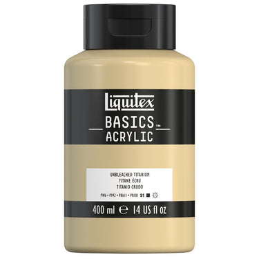 LQX BASICS ACRYLIC 400ML 434 UNBLEACHED TITANIUM 887452031765