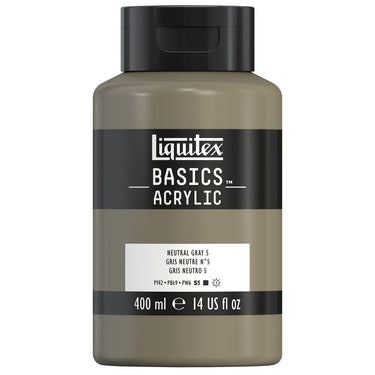 LQX BASICS ACRYLIC 400ML 599 NEUTRAL GRAY 5 887452031727