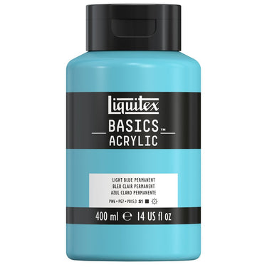 LQX BASICS ACRYLIC 400ML 770 LIGHT BLUE PERMANENT 887452031659