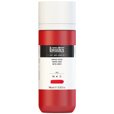 LQX SOFT BODY ACRYLIC 946ML 292 NAPHTHOL CRIMSON 887452998990