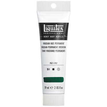 LQX HEAVY BODY ACRYLIC 59ML 398 VIRIDIAN HUE PERMANENT 094376921984