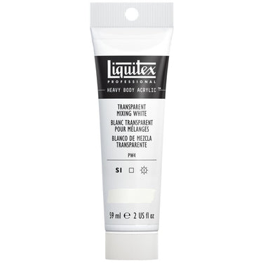 LQX HEAVY BODY ACRYLIC 59ML 430 TRANSPARENT MIXING WHITE 094376922035