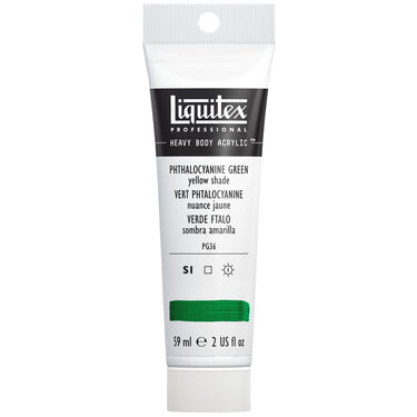 LQX HEAVY BODY ACRYLIC 59ML 319 PHTHALOCYANINE GREEN YELLOW SHADE 094376921885