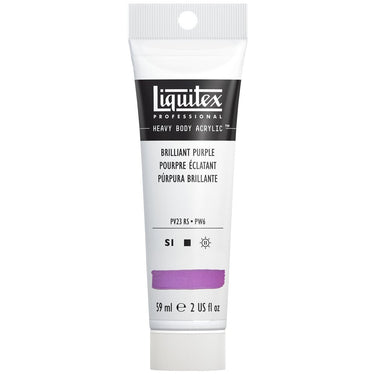 LQX HEAVY BODY ACRYLIC 59ML 590 BRILLIANT PURPLE 094376922158