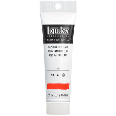 LQX HEAVY BODY ACRYLIC 59ML 294 NAPHTHOL RED LIGHT 094376921793