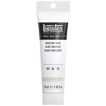 LQX HEAVY BODY ACRYLIC 59ML 238 IRIDESCENT WHITE 094376921717